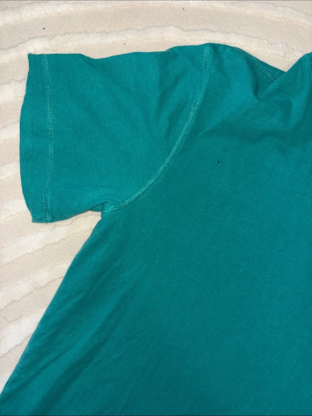 The North Face Teal Short Sleeve Pocket Tee